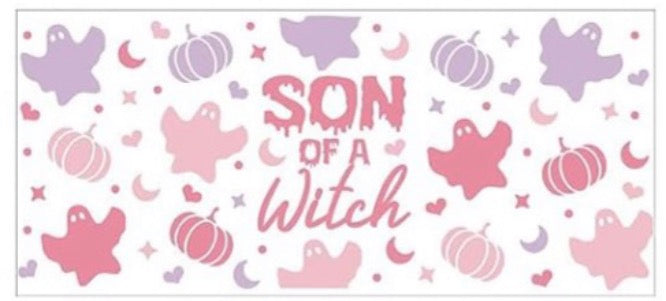 Pink Halloween Uv DTF Wraps **EXAMPLES**