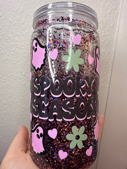 Spooky Season 16oz. Tumbler pre-made