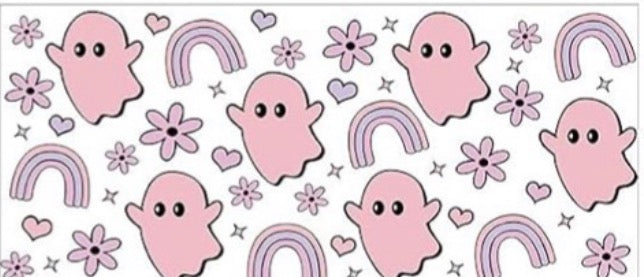 Pink Halloween Uv DTF Wraps **EXAMPLES**