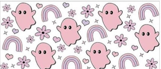 Pink Halloween Uv DTF Wraps **EXAMPLES**