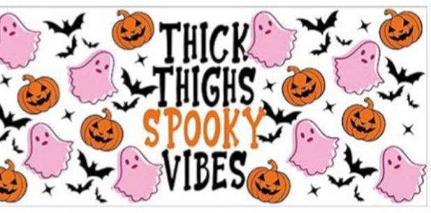 Pink Halloween Uv DTF Wraps **EXAMPLES**