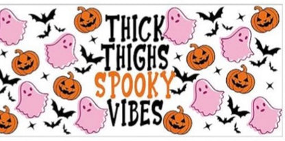 Pink Halloween Uv DTF Wraps **EXAMPLES**
