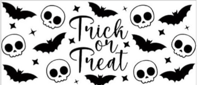 Pink Halloween Uv DTF Wraps **EXAMPLES**