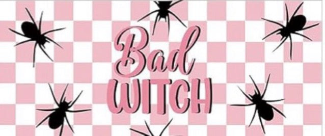Pink Halloween Uv DTF Wraps **EXAMPLES**